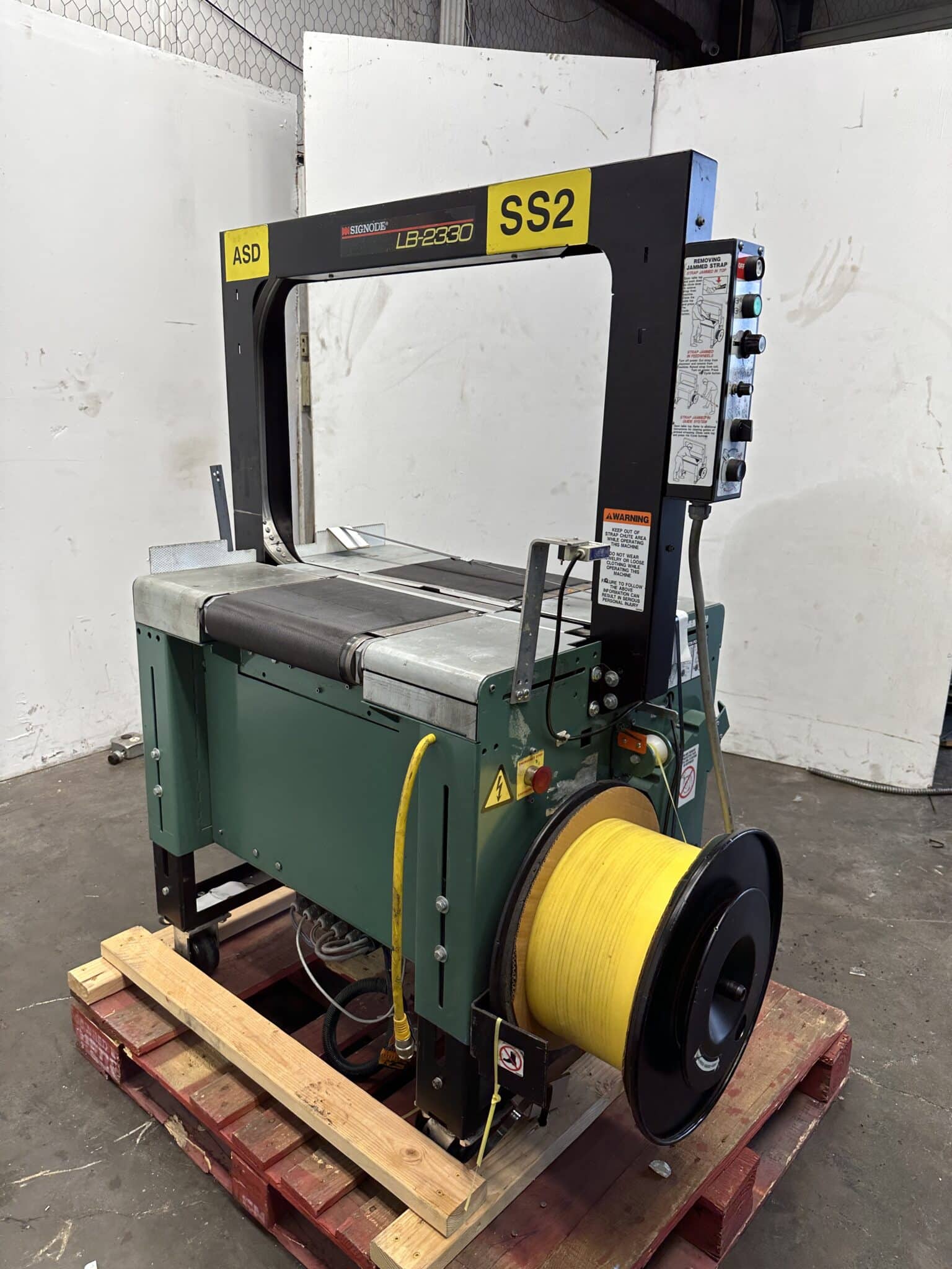 Signode LB2330 Automatic Strapping Machine