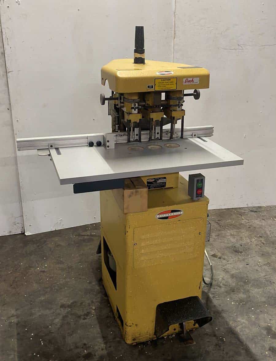Challenge EH-3A Three Spindle Paper Drill